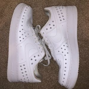 Nike Star Studded Air Force 1s